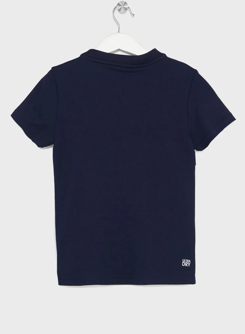 LACOSTE Kids Color block T-Shirt