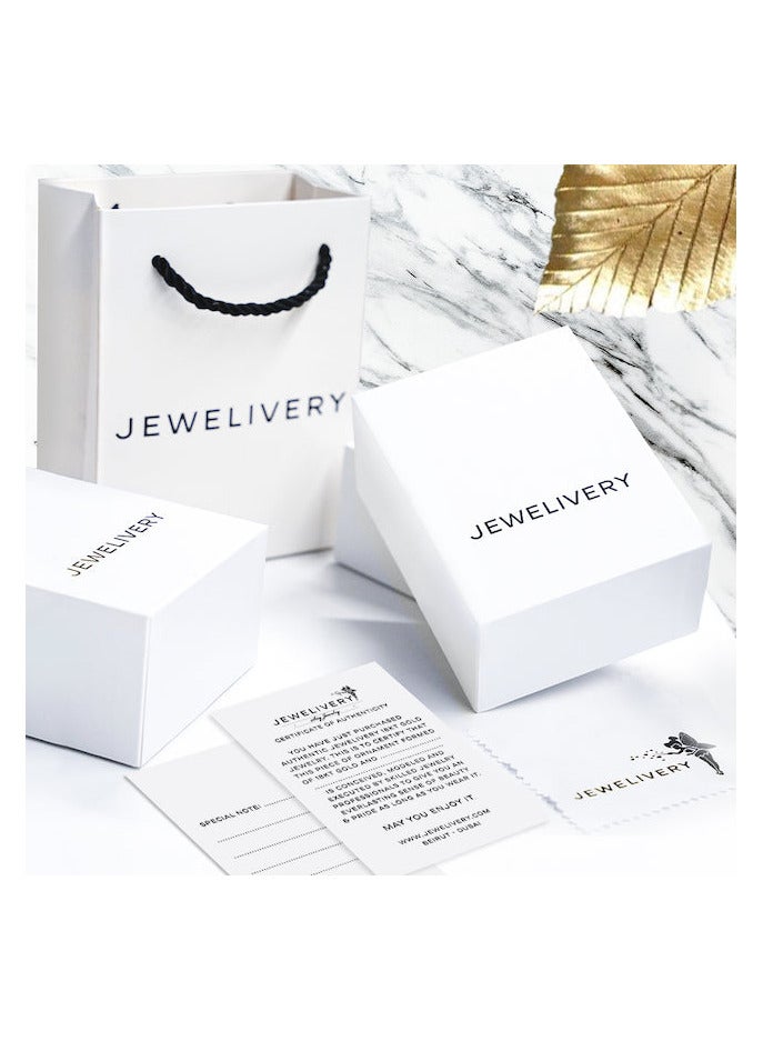 JEWELIVERY JEWELIVERY 18Kt Gold Bracelet with Mother of Pearl Heart – Elegant Design with Timeless Charm, Luxury Gold Jewelry for Special Occasions and Everyday Wear, Adjustable Length - Image 3