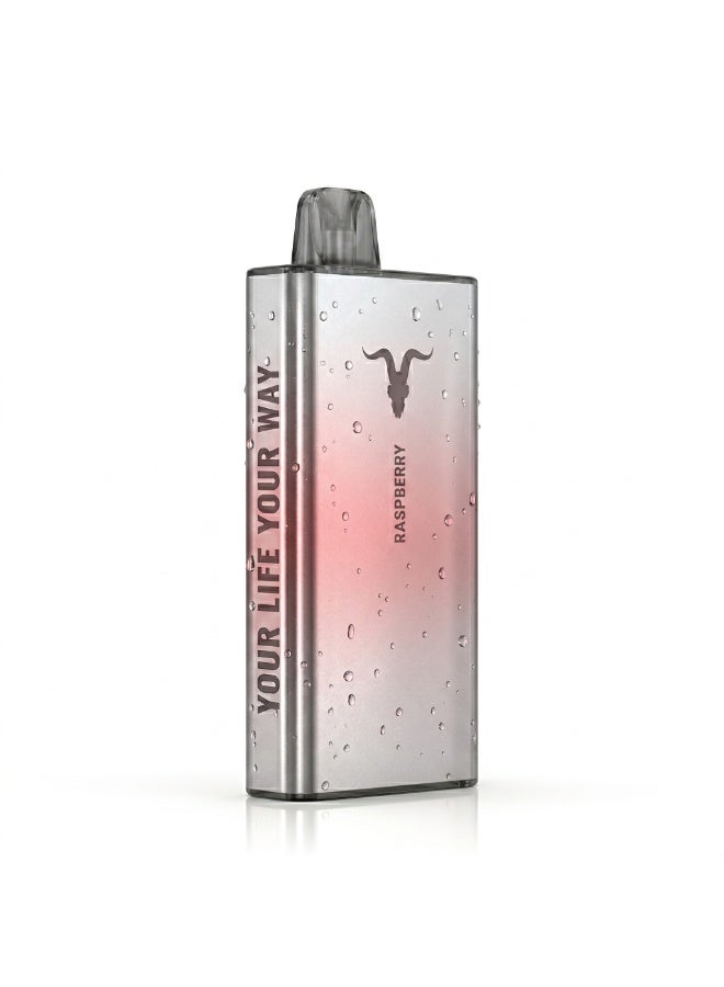 ignite Raspberry 40000 Puffs 5mg Nicotine Rechargeable Disposable Vape - Image 1