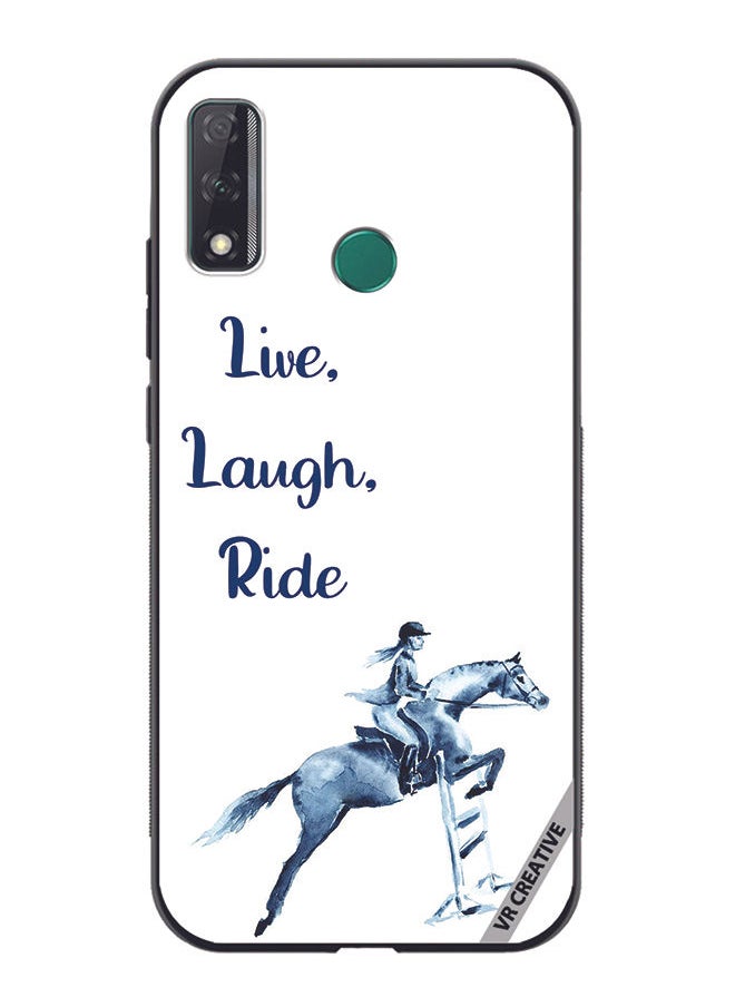 VR CREATIVE Protective Case Cover For Huawei Y8s Horse Design Multicolour  - Image 1