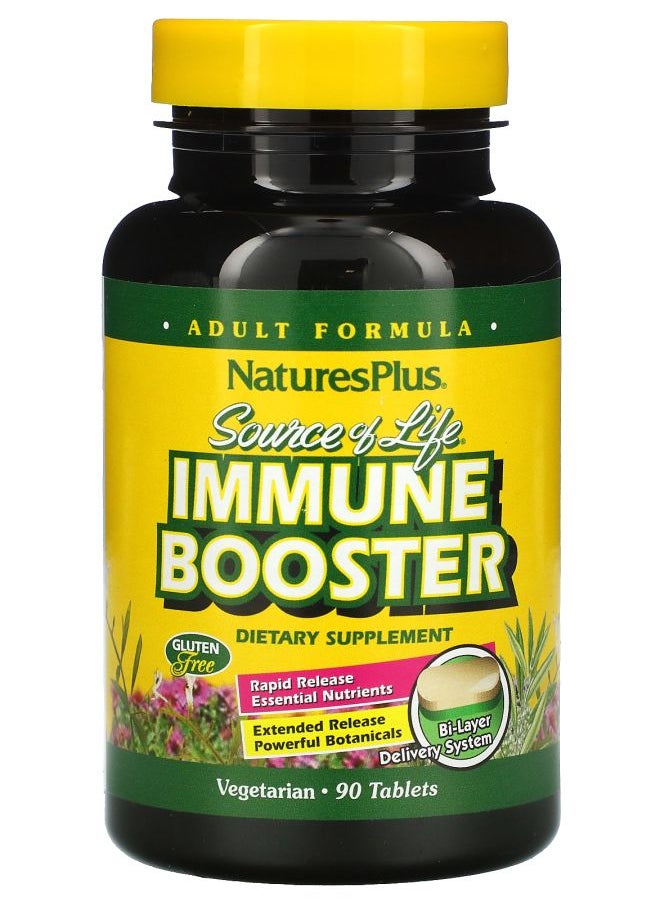 NaturesPlus Source of Life Immune Booster 90 Tablets 