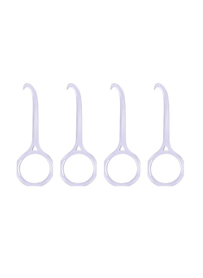 Wenplus 4 Pieces Aligner Removal Tool for Invisible Removable Braces, White, Plastic - Image 1