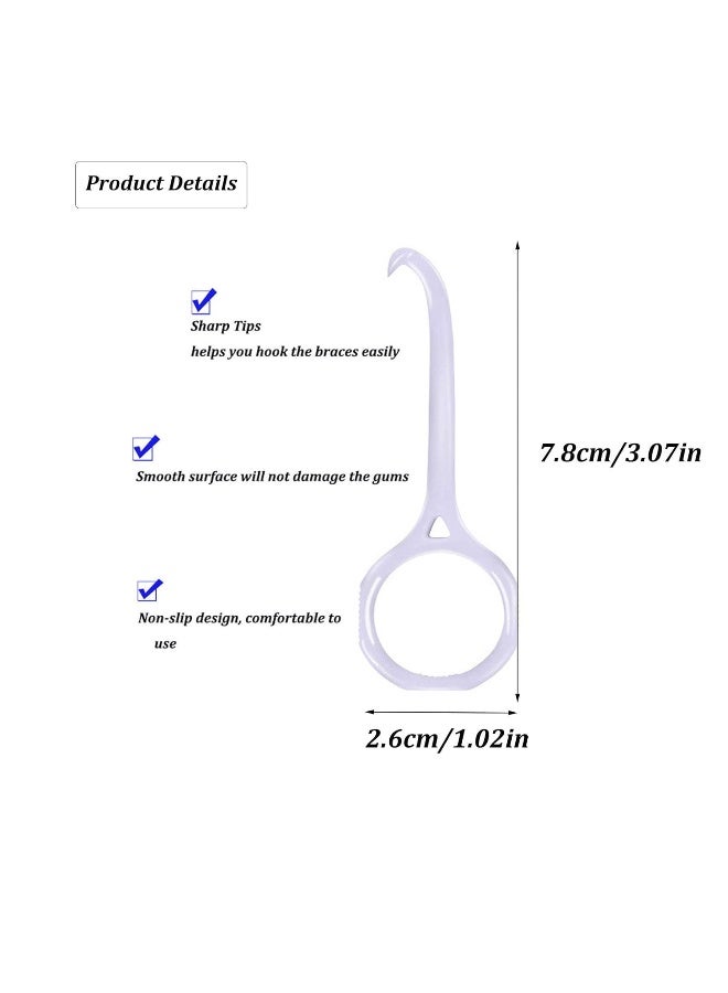 Wenplus 4 Pieces Aligner Removal Tool for Invisible Removable Braces, White, Plastic - Image 2