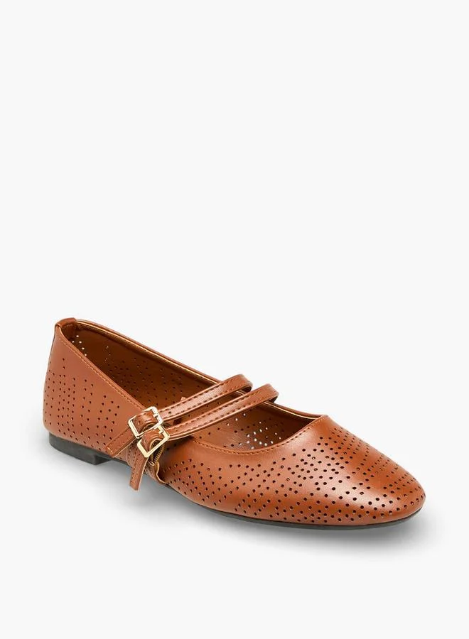 سيليست Women Buckle Closure Mary Jane Shoes