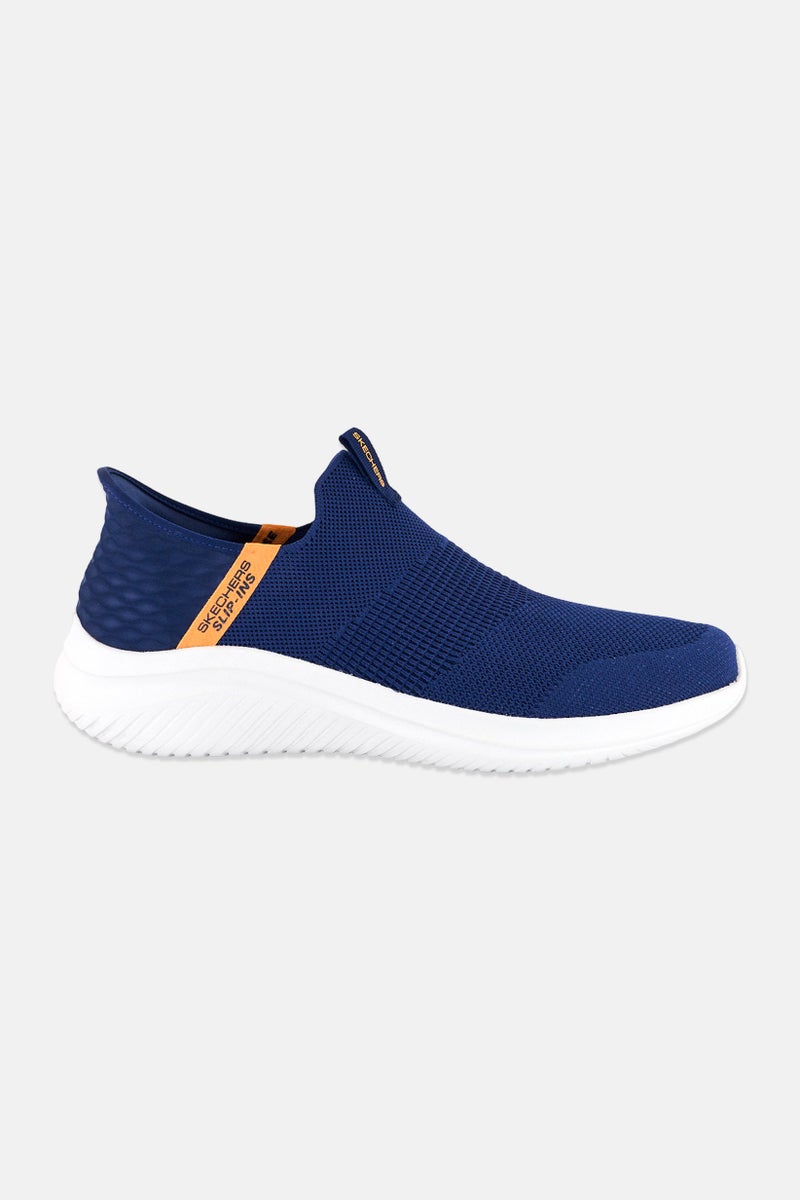 SKECHERS Men Ultra Flex 3,0 Viewpoint Slip On Outdoor Shoes, Navy  - Image 4