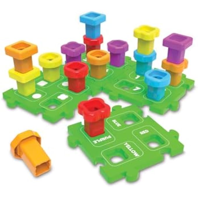 .TECHNO KIDS STACK A PEG., MULTI-COLOUR, 406281 - Image 4