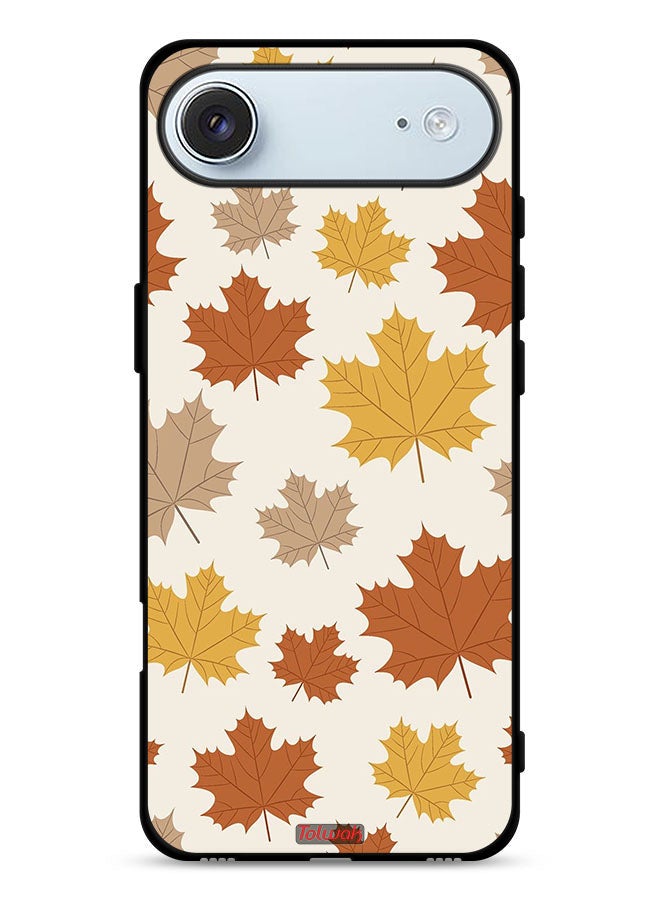 Tolwak Apple iPhone Air Protective Case Cover Autumn Leaves - Image 1