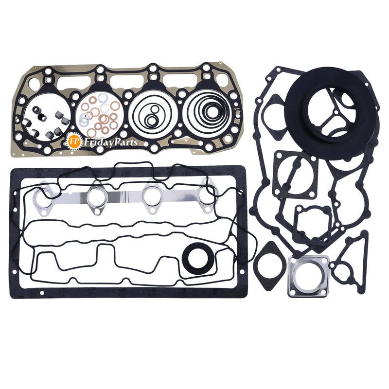 طقم حشوات كامل من FridayParts متوافق مع محرك Perkins 404D22 404D22T 404D22TA