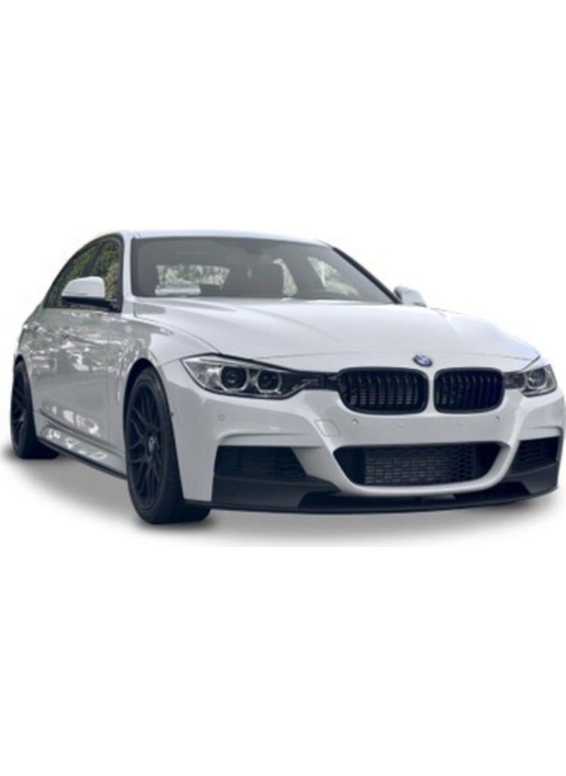 Xpower - Bmw F30 2012-2018 3rd series M.tech Glossy Black Front Lip-Addition - Image 1