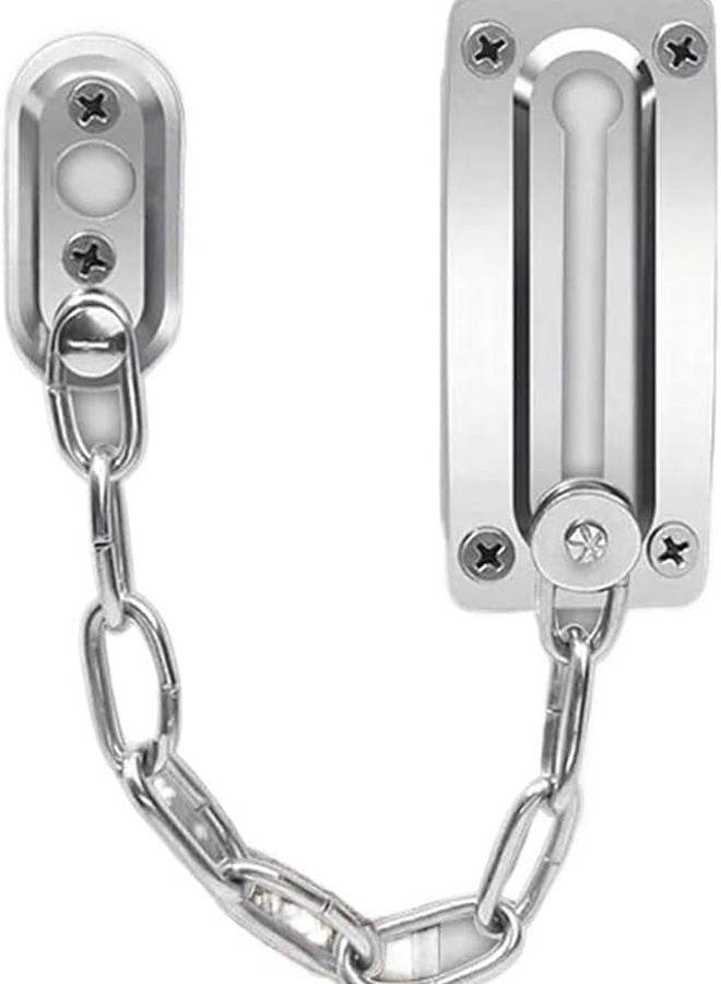 Stainless Steel Security Door Lock Guard Sliding Fastener for Home Office - Image 1