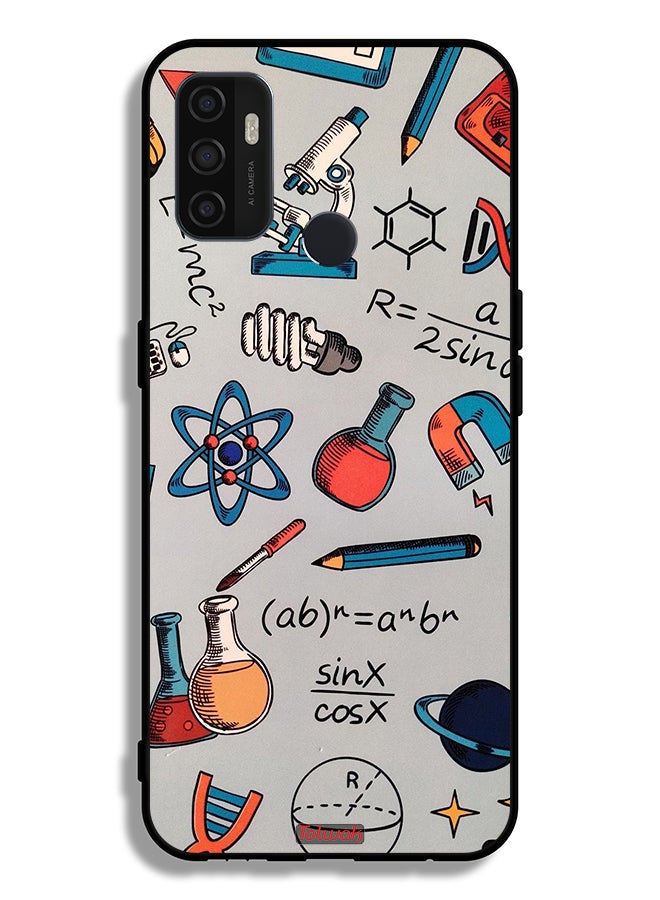 Tolwak Oppo A11s Protective Case Cover Science Tags - Image 2