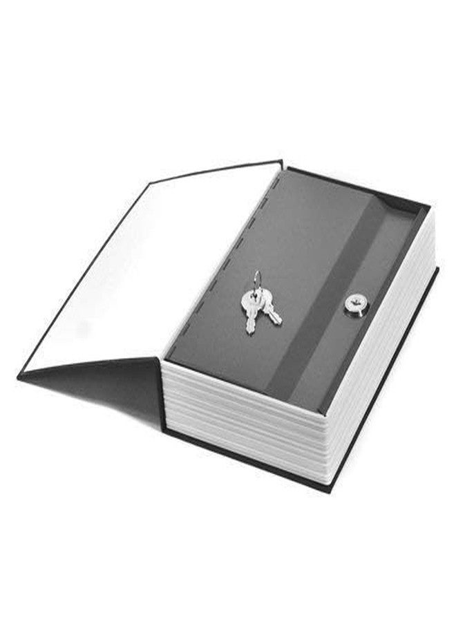 Gladnes خزنة Gladnes Diversion Book Safe ذات الصفحات الحقيقية – خزنة نقود سرية محمولة مزودة بقفل ومفتاح برقم سري للنقود والمجوهرات والأشياء الثمينة – خزنة قاموس وهمية مخفية للمنزل والمكتب - Image 4