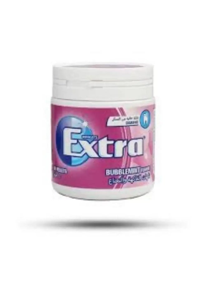 Extra Wrigleys Extra Bubble mint Flavor Sugar Free Chewing Gum- 60pcs