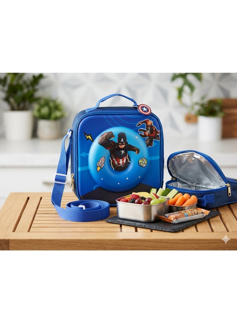 kids lunch bag captain america