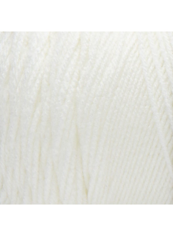 RED HEART Super Saver Jumbo Yarn, Soft White - Image 3