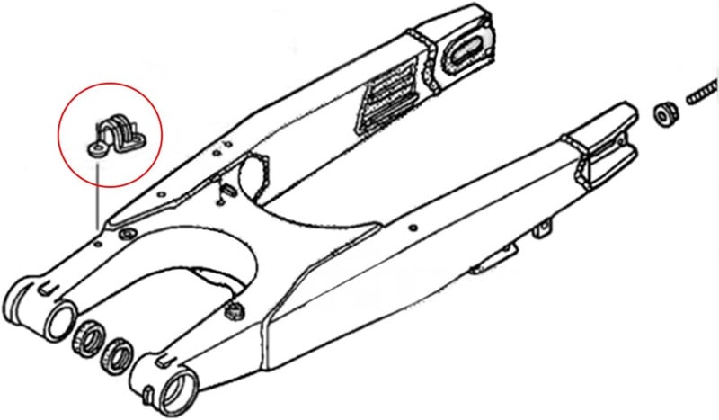 Wivplex Brake Cable Clamp for Motorcycles - Image 5