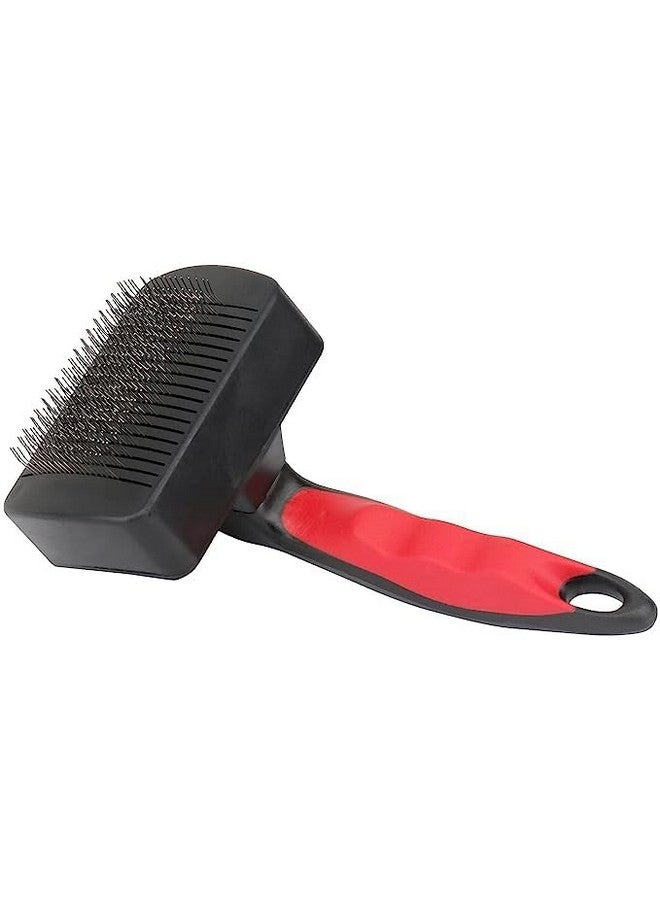 فرشاة تنظيف ذاتية التنظيف للحيوانات الأليفة لإزالة الشعر المتساقط، مشط تنظيف للحيوانات الأليفة لإزالة الشعر الطويل والقصير المتساقط، أداة إزالة الشعر المتساقط - Image 1