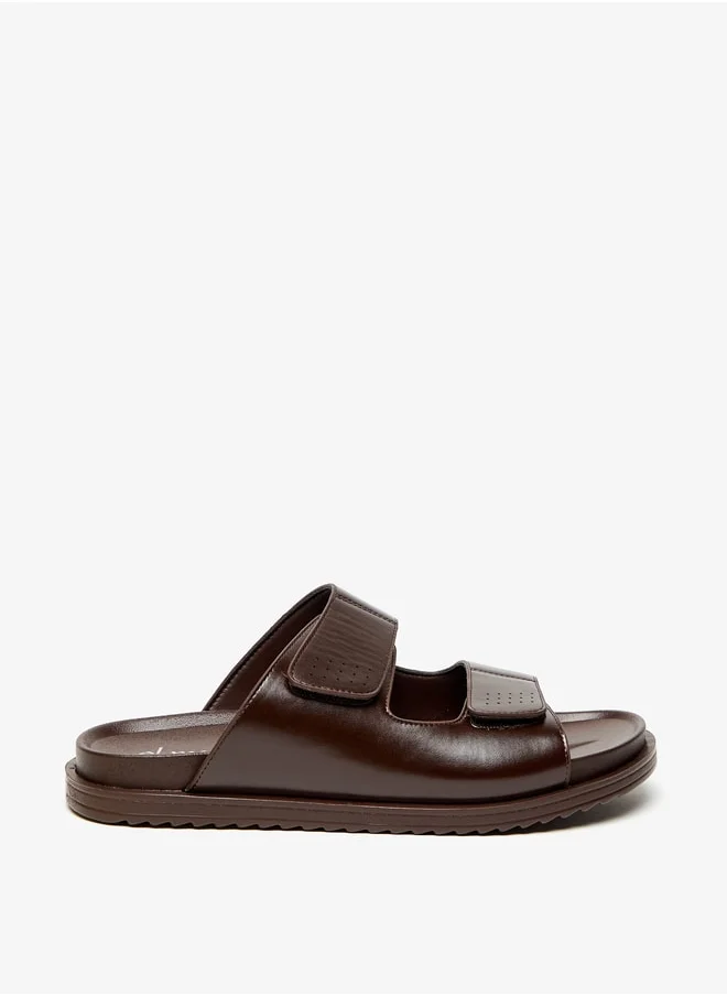 الواحة Men's Solid Slip-On Arabic Sandals