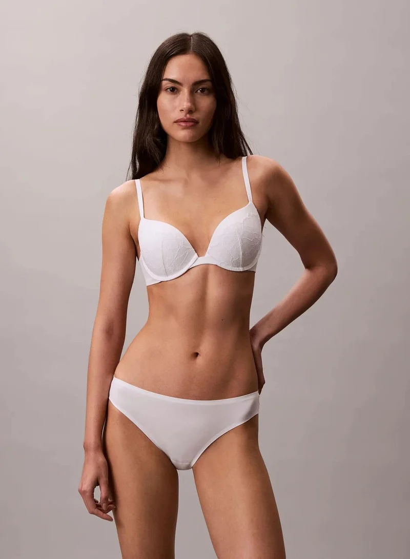 Calvin Klein White Bikini Briefs - Perfectly Fit Lace for Women | Best Price UAE