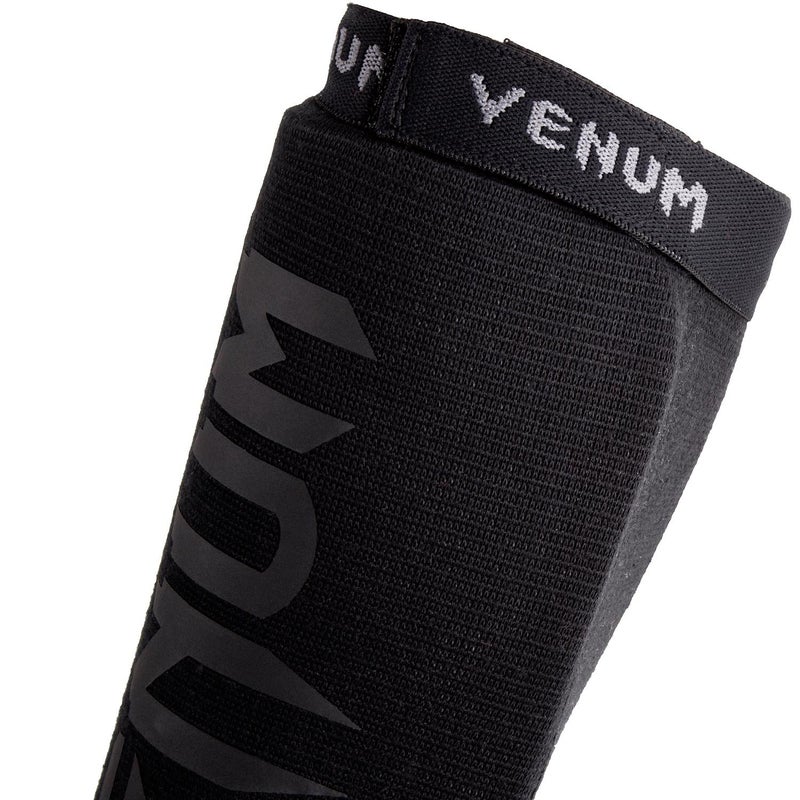 Venum Kontact Shinguards - Black/Black, One Size - Image 5