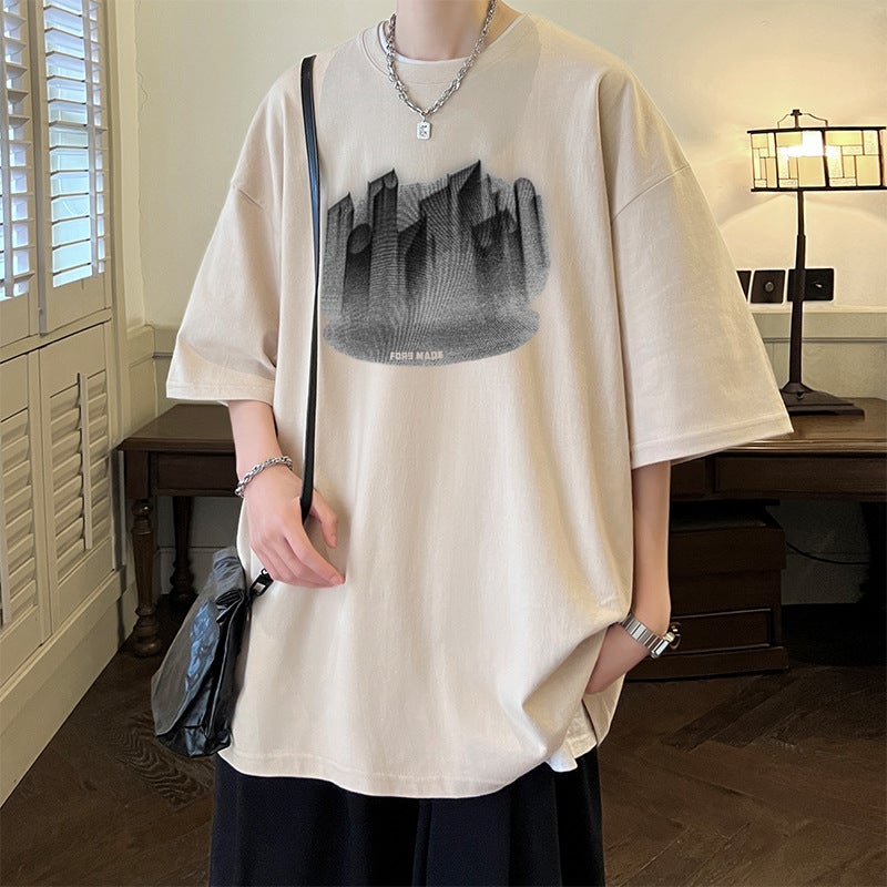 2024 Korean 220G American Short Sleeve T-Shirt T2612 - Image 3