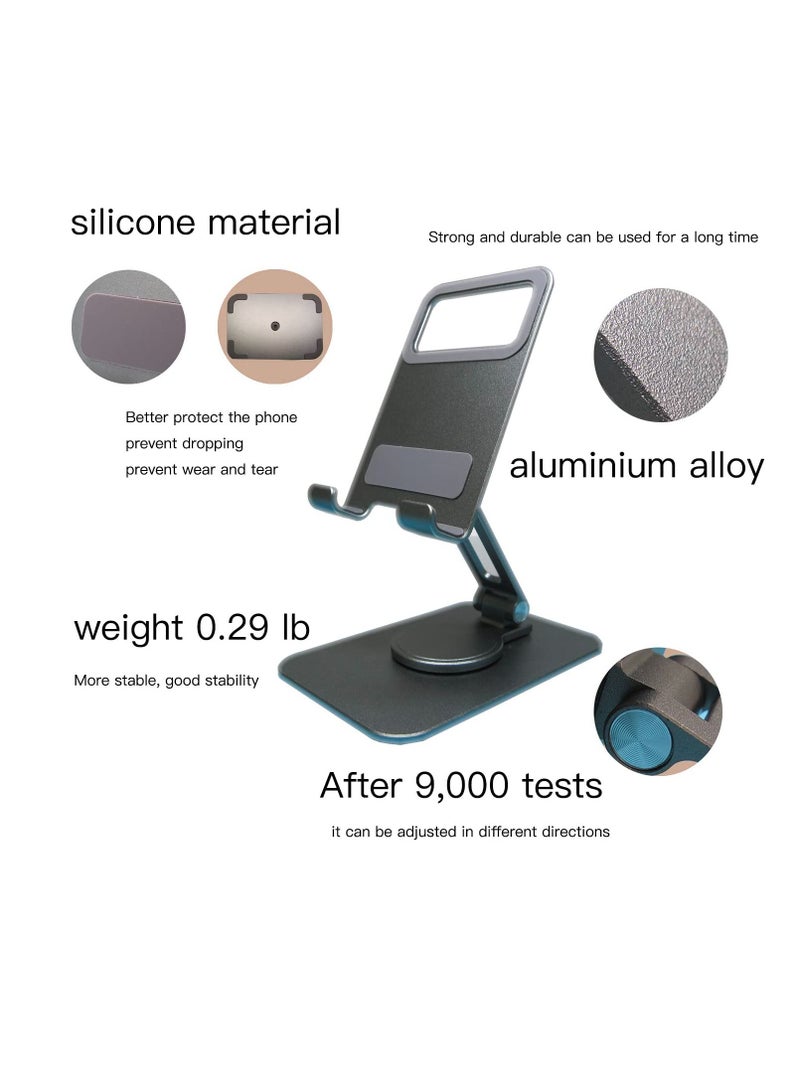 Excefore EXCEFORE Cell Phone Stand, Magnetic Phone Stand Holder for Desk, 360° Rotation Phone stand Height Adjustable, with All Mobile Phones  - Image 5