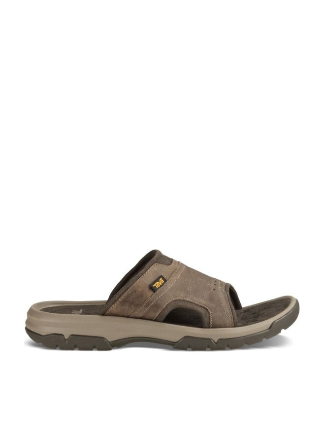 Teva Men's Langdon Slide Sandal, Walnut, 11 M US