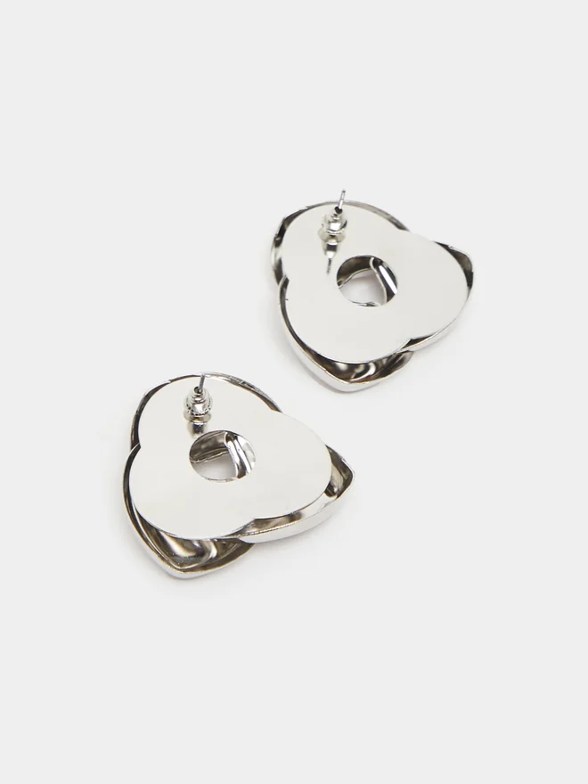 Styli Styli Metallic Finish Stud Earrings
