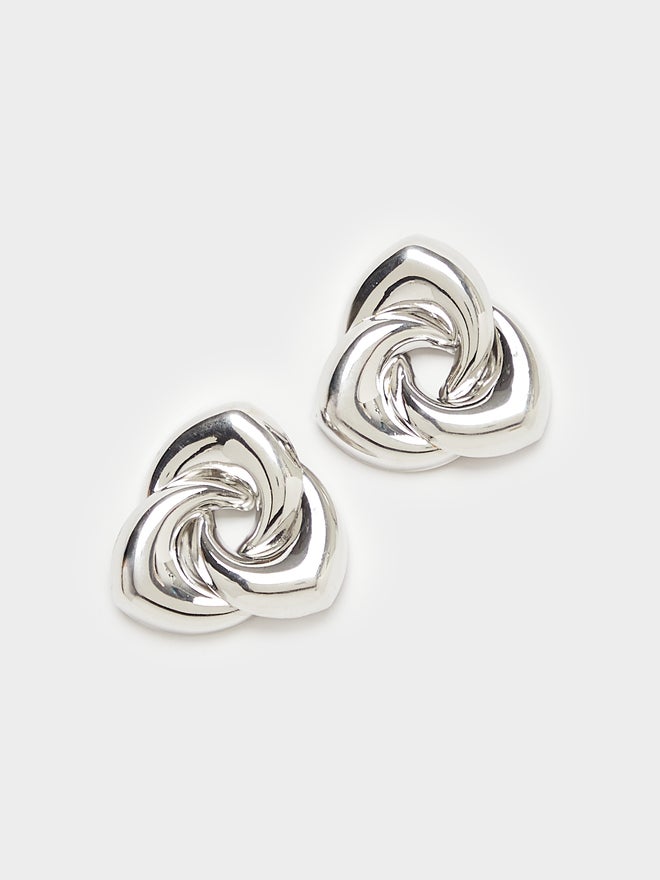 Styli Styli Metallic Finish Stud Earrings  - Image 1