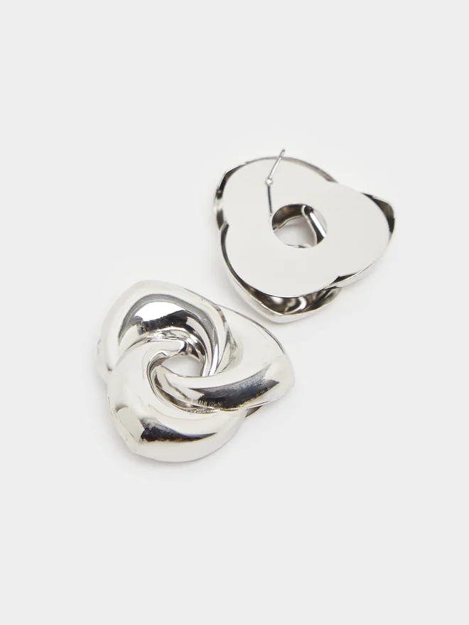 Styli Styli Metallic Finish Stud Earrings