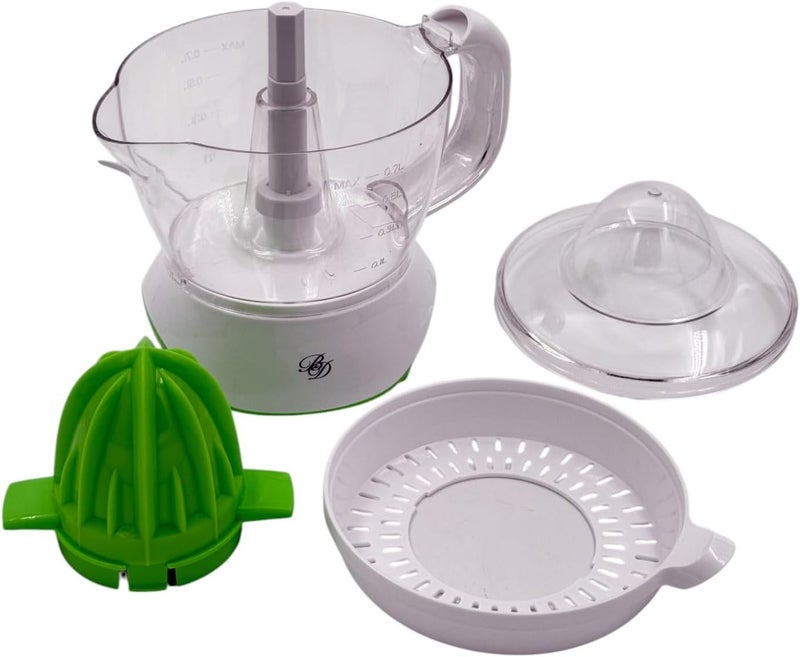 B&D electric citrus juicer 0.7l capacity 40w powerful motor compact juice extractor with pulp control easy clean detachable parts for orange lemon lime grapefruit fresh juice maker for home kitchen daily use - Image 4