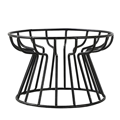 Radionics Pet Ceramic Bowl Pet Food Water Bowl Cat Food Bowl Cat Elevated Feeder Black Raised Stand - Image 2