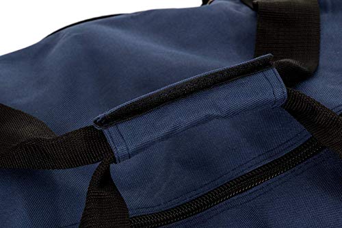 K-Cliffs Heavy Duty Cargo Duffel Large Sport Gear Drum Set Equipment Hardware Travel Bag Rooftop Rack Bag (36" x 17" x 17", Navy) - Image 5