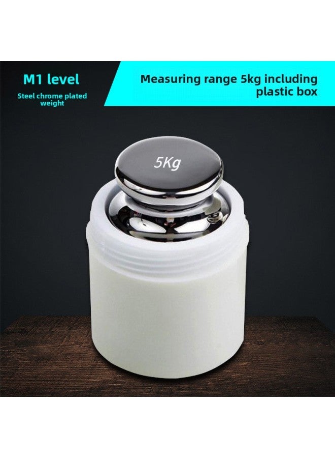 مجموعة أوزان من 1 كجم، وزن صغير قياسي، بدلة أوزان 1 كجم، 2 كجم، 5 كجم، 200 جم، وزن موازن 500 جم، رمز طريقة المعايرة