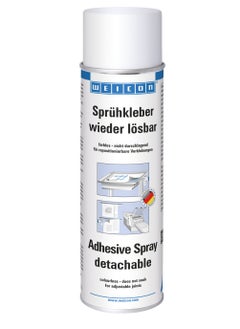 WEICON Adhesive Spray detachable 500 ml Transparent Universal Adhesive For Detachable and Repositionable Joints - pzsku/Z2AACFF1E0C8C184C6539Z/45/_/1705054628/653c0fa0-9f28-4a39-b878-a44fb9c7d464