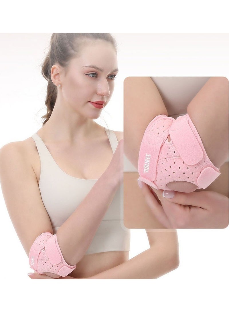 AOLIKES 1-Pcs Elbow Compression Sleeves, Tennis Elbow Protectors for Men and Women, Suitable for Elbows of Tennis, Golf, Badminton Players - Image 1