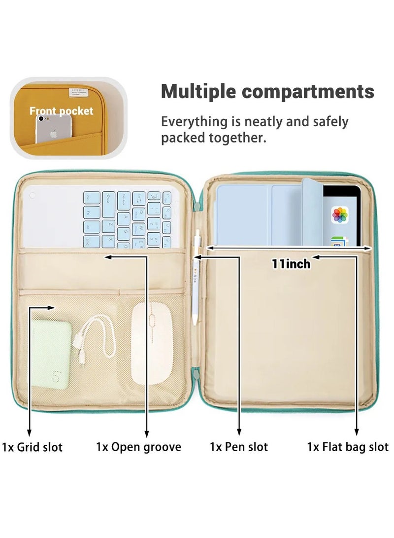 Laptop Case 13 inch, Shockproof Protective Computer Sleeve Cover with Accessories Pocket, Portable Laptop Bag Compatible with New MacBook Air & MacBook Pro 35 *28 *5 CM - Image 5