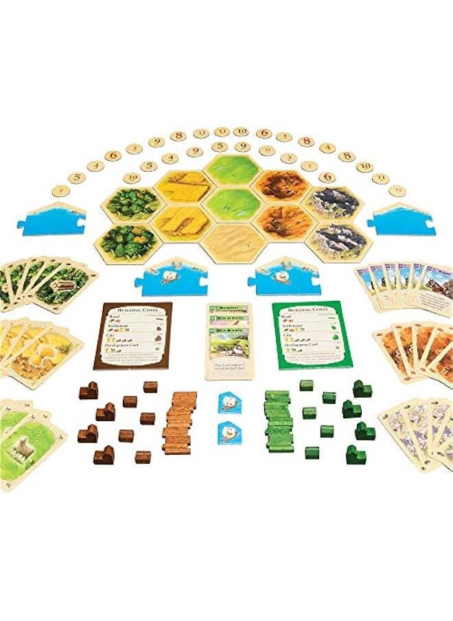 Catan - Board Game 5-6 Player EXTENSION - Expand Your  Game for More Players, Strategy Game for Kids and Adults, Ages 10+, 3-6 Players, 60-90 Minute Playtime, Made by  Studio - Image 1