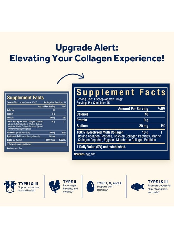 مسحوق ببتيدات الكولاجين المتعددة من دكتورز ريسيبتس للنساء والرجال، بروتين مُحلل من الأبقار المُغذاة على العشب من النوع الأول والثاني والثالث في إكس، للبشرة والشعر والأظافر، بدون نكهة، سهل الذوبان، مناسب لحمية الباليو والكيتو، 16 أونصة - Image 5
