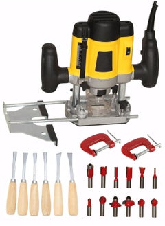Digital Craft Digital Craft Electric Multifunction Woodworking Carving Machine Trimming Machine Slotting Machine Furniture Processing Tools Electric Router Machine kit6Pc Wood Carving Set2 G Clamp  - Image 1