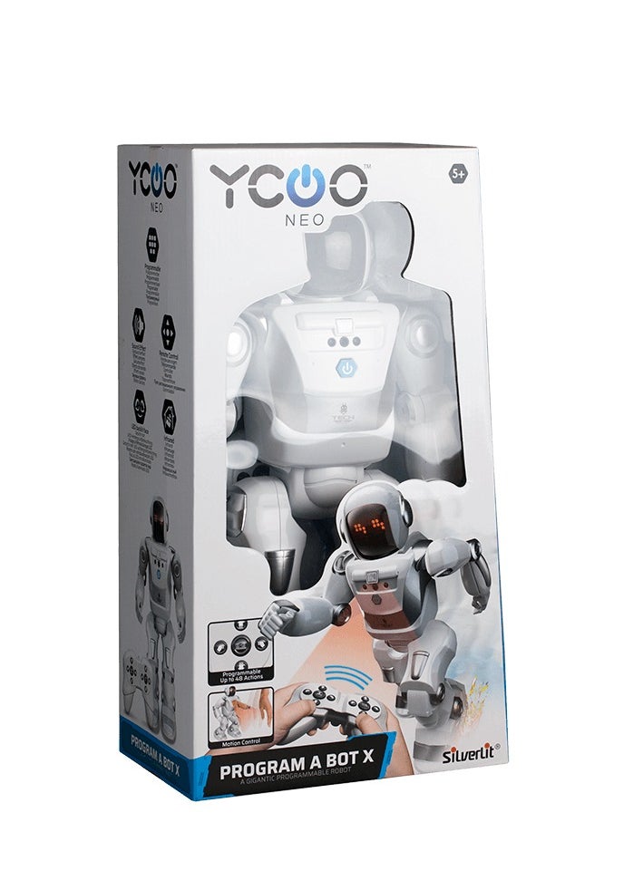 Ycoo YCOO Robots - Program A Bot X Programmable  Robot 16" (40cm) White  - Image 4