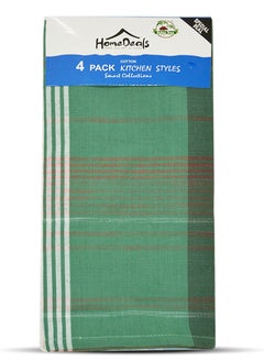 Dates Tree Multi-Purpose Cotton Kitchen Cleaning Towel - 72 x 46.5cm Pack of 4  - Image 1