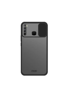 Case Cover For For Infinix X652 / S5 / S5 Lite MOFI Xing Dun Series Translucent Frosted PC + TPU Privacy Anti-glare Shockproof All-inclusive Protective Case(Black)