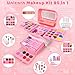 Auney 80 PCS Kids Makeup Kit for 3 4 5 6 7 8 Years Old Unicorn Girls Toy for Little Girls Birthday Princess Toys Dress Up Toy for Performance Dance Show Role Play Party - Image 4