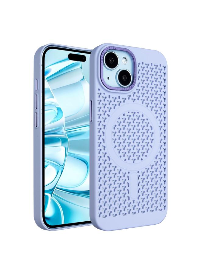 اس-توب جراب هاتف مغناطيسي من ماج سيف بتصميم ثلجي مُبرّد لهاتف آيفون 16 بلس - Image 1