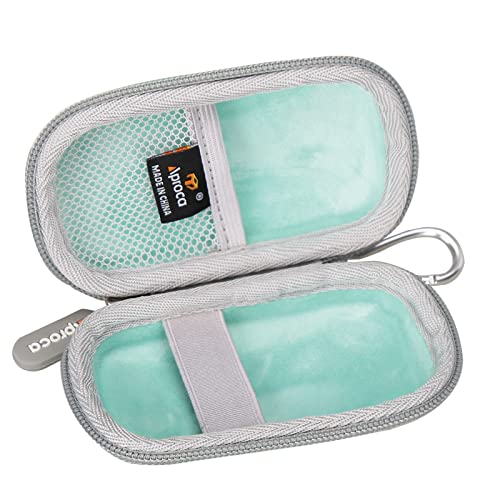 Aproca Green Hard Travel Carrying Storage Case, for EMAY Portable ECG Monitor Wireless EKG Monitoring Devices - Image 2