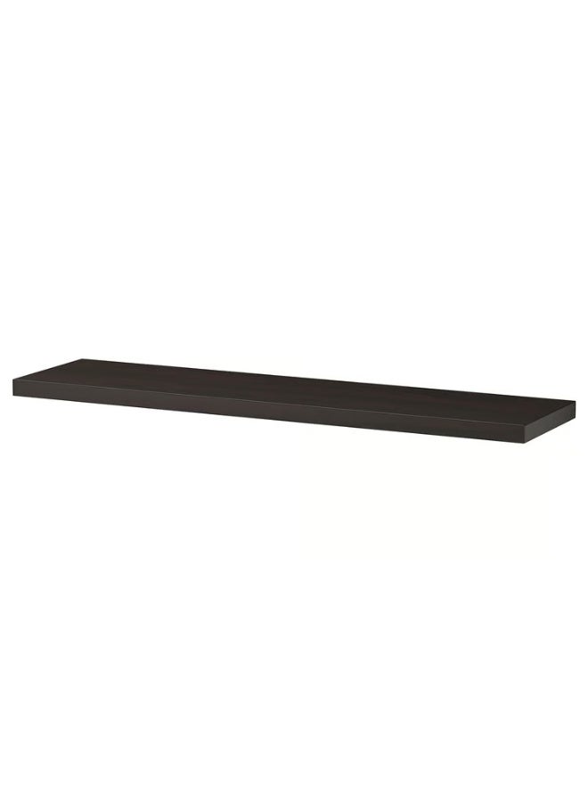 IKEA (IKEA) Shelf Brown Black 80x20 cm - Image 1