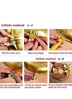 Brain Giggles Brain Giggles 40 Inch Rose Gold Number 2 Foil Balloon  - Image 3