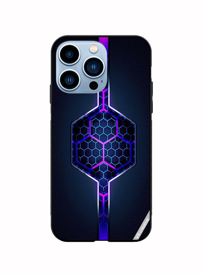 VR CREATIVE Protective Case Cover For Apple iPhone 14 Pro Max Abstract Design Multicolour - Image 1