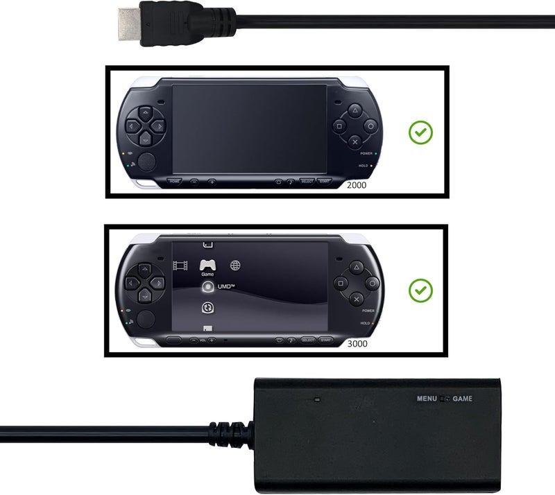 LEVELHIKE HDMI Cable for PSP 2000 & PSP 3000 Handheld Console - Image 4